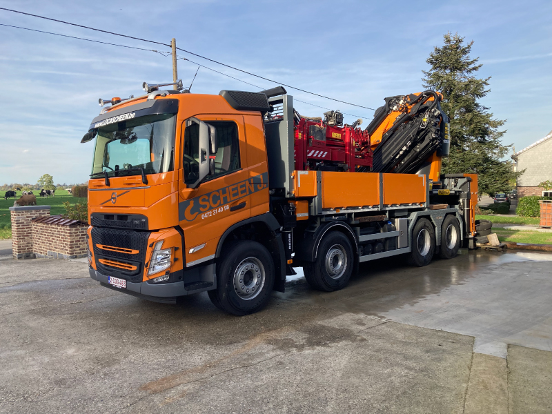 Acquisition d’un nouveau camion Volvo FM 8x4 en 2022